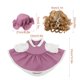 thumbnail image 3 of Vestido de ganso para porche | Disfraz de capa de encaje para decoración exterior | Ropa festiva de ganso para Pascua y Navidad | Decoración de jardín y patio | Conjunto de 1 pieza, 3 of 9