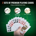 thumbnail image 4 of KFFKFF 500-Piece Poker Chip Set with Case Texas Holdem Cards 14g Casino Chips, 4 of 9