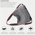 thumbnail image 4 of Sunyuer Women Canvas Tote Bag Travel Shoulder Bag Large Capacity Crossbody Top Handle Fashion Handbags, 4 of 8