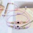 thumbnail image 3 of K-KED 2Pcs Resin Demon's Eye Crystal Boy Girl Lucky Hand Rope Adjusted Weave Bracelets-9-2PCS, 3 of 9