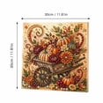 thumbnail image 2 of Autumn Pearl Painting Kit – Relaxing DIY Craft Fall Decor Artwork for Adults, Pumpkin Diamond Art Pearl Painting Kit for Beginner for Thanksgiving Holiday Gift, 2 of 4