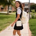 thumbnail image 2 of BUTIED Schoolbag Set with Cute Bow, Lightweight Bookbag with Shoulder Bag Pencil Case, Perfect for 4-12, 2 of 7