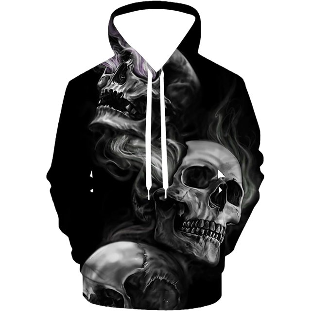 Chandail à Capuche Peinture Arc-en-Ciel Noir 3D Graphique pour Hommes Femmes