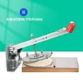 thumbnail image 2 of TABODD 9" Disc Manual Pizza Dough Press Machine with Round Cake molds Cake Press, 2 of 12