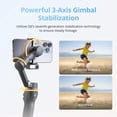 thumbnail image 6 of DJI Osmo Mobile 8 Advanced Tracking Combo – AI Tracking, 360° Rotation & Tripod, 6 of 10
