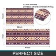 thumbnail image 7 of Teal Triangular and Diamond Shaped Geometric Boho Kitchen Rugs Sets Of 2,Anti Fatigue Kitchen Mat Rugs Non Slip Washable,Decorative Kitchen Floor Mats for Kitchen,Sink,Laundry,17"x30"+17"x47", 7 of 7