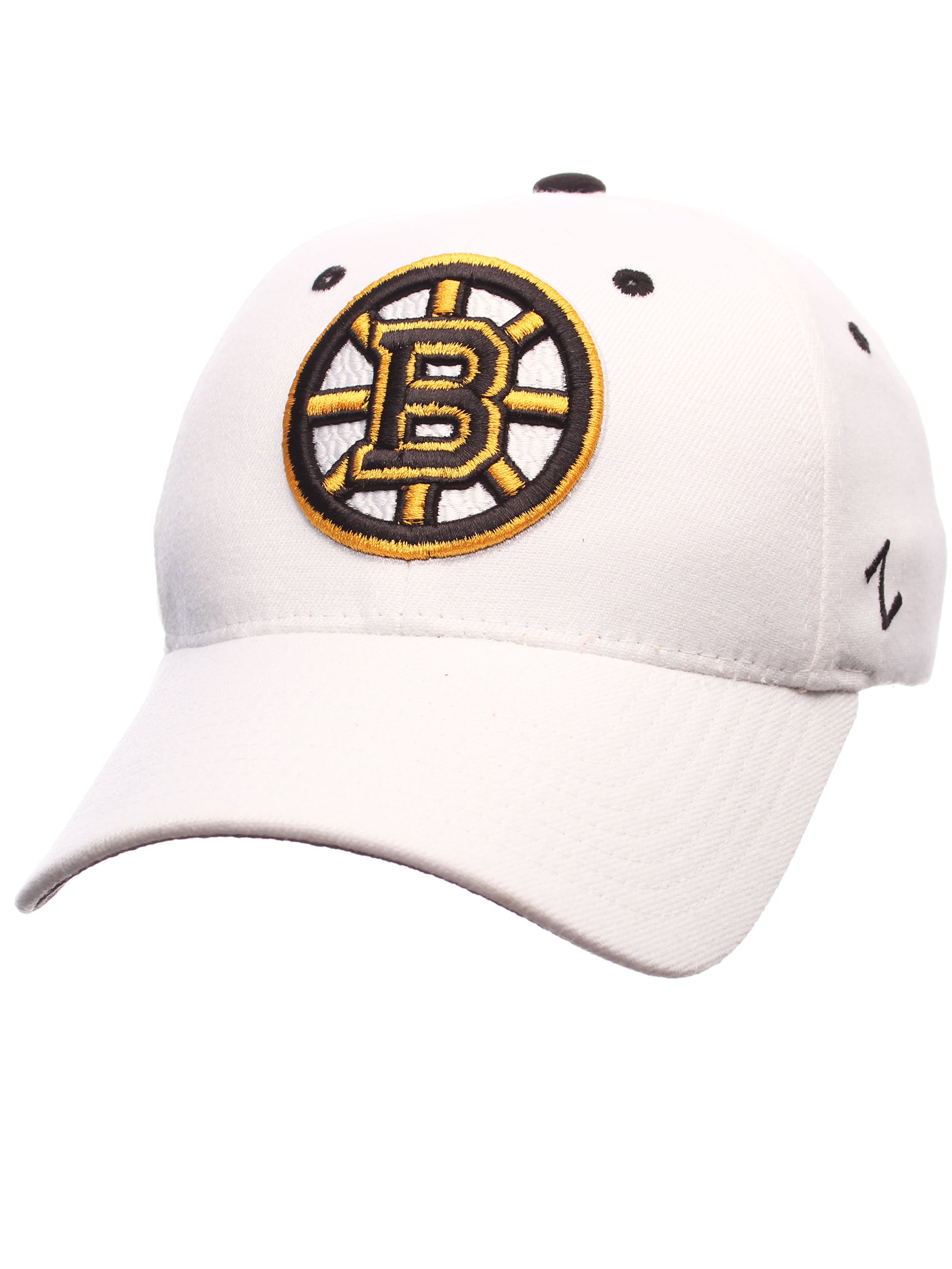 white boston bruins hat