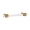 Satin Brass, variant on Alno A860-35-PB/NL Modern Clear Acrylic 3-1/2" Center To Center Bar Cabinet Pull Cabinet