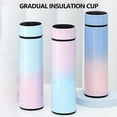 thumbnail image 5 of Giyblacko Double Walled Insulated Thermos LED Intelligent Temperature Display Gradient Color Insulation Cup 500ML, 5 of 7