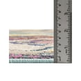 thumbnail image 5 of Unique Loom Haerfest Collection Area Rug - Peru (7' 10" Square Multi/Blue), 5 of 7