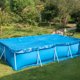 thumbnail image 4 of Cubierta de piscina cuadrada cubierta de tela, cubierta a prueba de polvo, impermeable, 4 of 5