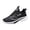 Black -AM13, variant on Domzle Men's Lightweight Running Shoes, Breathable Mesh Athletic Sneakers, Lace Up Cushioned Casual Walking Shoes for Workout Training Green