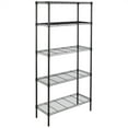 thumbnail image 2 of UWR-Nite 5-Tier Wire Shelving, Metal Wire Shelf Storage Rack, Durable Organizer Unit Perfect for Kitchen Garage Pantry Organization, 36"W x 14"D x 71"H, 2 of 5