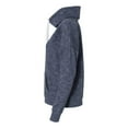 thumbnail image 3 of J. America Womenâ€™s MÃ©lange Fleece Cowl Neck Sweatshirt, 3 of 4
