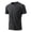 Black, variant on Men's T Shirt for Daily Wear - Performance Running Top with Wicking Stretch and Athletic Comfort for Fitness Training and Gym