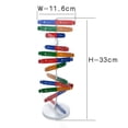 thumbnail image 4 of Bangcool Modèle d'ADN Éducatif Double Spirale Outil d'Enseignement Scientifique, 4 of 10
