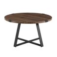 thumbnail image 3 of Pemberly Row 30 Metal Coffee Table in Dark Walnut and Black, 3 of 3
