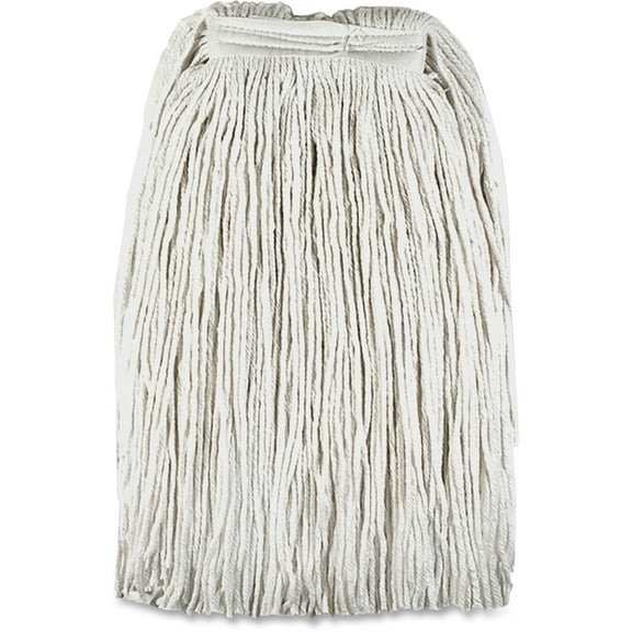 Genuine Joe, GJO48259CT, Cotton Blend Mop Refill, 12 / Carton, Natural