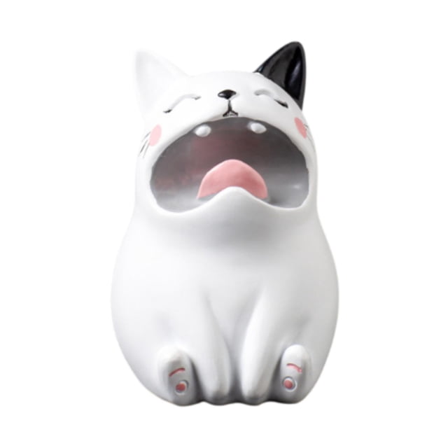 Figuras de gato en miniatura, regalos, estatuas de gato coleccionables, mini figuras de acción 12.5x9.2x13.3cm