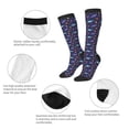 thumbnail image 6 of Fotbe Party Shark Cute print Women's Men's Novelty Crew Socks Cotton Socks Knee High Socks for Walking,Running,Nurses,Pregnancy, 6 of 9
