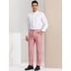 thumbnail image 4 of Pantalones de vestir Lars Amadeus Hombre a cuadros Rosa blanco S, 4 of 6