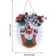 thumbnail image 3 of Adornos navideños Corona navideña Adornos para árbol de Navidad Decoraciones para colgar en la puerta (Reno), 3 of 3