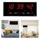 thumbnail image 1 of Reloj de pared digital LED Perfecl 1,8 pulgadas con temperatura interior y calendario, 1 of 8