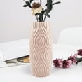 thumbnail image 2 of Grandest Birch 3PCS Flower Vase Elegant Unbreakable Plastic Creative Nordic Ceramic Look Vase for Dinning Table,Blue, 2 of 7