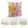 thumbnail image 4 of Nawypu  Bohemian Floral Cushion Covers, Boho Throw Pillow Covers Yellow Purple Ombre Flowers Pillow Covers,Retro Ethnic Design Persian Tribal Pattern Cushion Cases Waterproof, 4 of 5