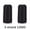 2Pcs+Black, variant on 8Pack Wrist Sweat Bands for Men Women, Absorbent Sports Wristband | Breathable Terry Cotton Cloth, Elastic Fit, Moisture Wicking,Wristband for Tennis, Basketball, Running, Gym and Competition
