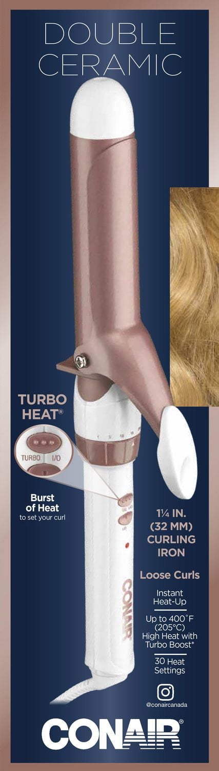 Céramique Double Fer À Friser 1 1/4 po