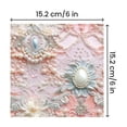 thumbnail image 5 of 48 Sheets Scrapbook Paper, 6" x 6" Cardstock Decoupage Paper Pad, Single Sided Printing Floral Scrapbooking Craft Paper for DIY Card Making Photo Album Journaling Supplies, 5 of 6