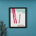 thumbnail image 2 of Melrose "Your Holidays Ski and Sun" Framed Christmas Wall Art - 9.75" x 11.75", 2 of 2