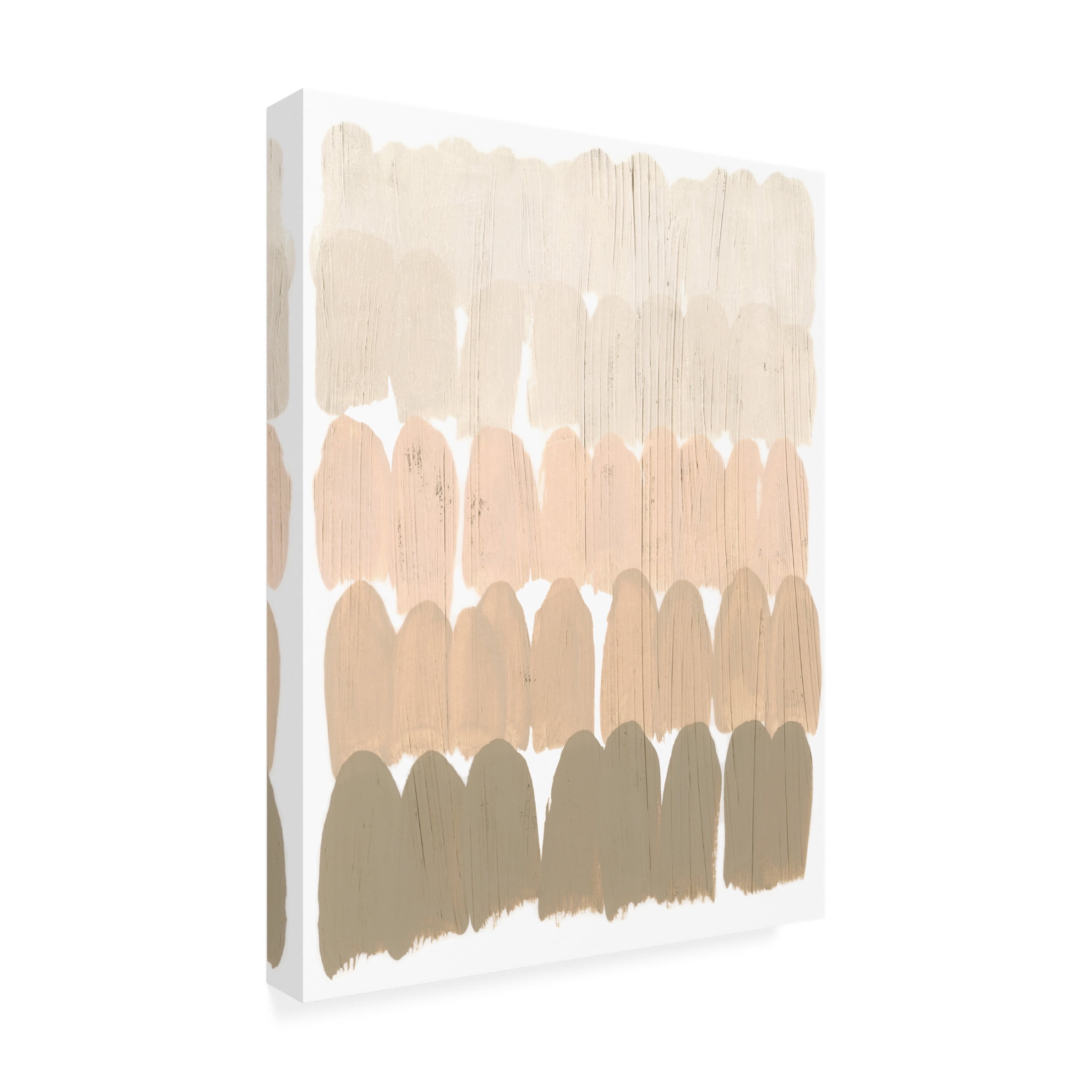 Trademark Fine Art June Erica Vess Earth Tone Swatch II Canvas Wall Art