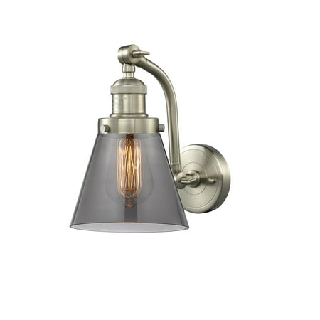 

Innovations Lighting 515-1W Small Cone Small Cone 1 Light 12 Tall Wall Sconce - Nickel