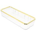 thumbnail image 1 of Bathroom Shelf Shower Wall Organizer Punch Free Storage Shelf Clear Display Shelf, 1 of 9