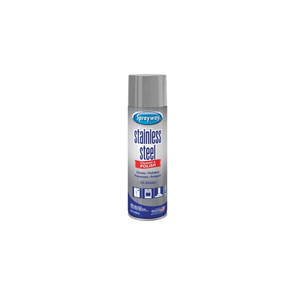 Highline Chemicals Sprayway Oil-Based Stainless Steel Cleaner - Pack of 6