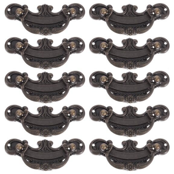 10pcs Door Handle Vintage Furniture Knob Pull Handle Furniture Handle Accessory