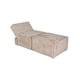 thumbnail image 2 of Sofa Cama M&E MUEBLES Fernanda Beige con Taburete, 2 of 16