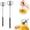 Mix, variant on Press and Spin Whisk, Semi-Automatic Hand Push Mixer with Fast Rotary Action for Effortless Beating in Home Kitchen Baking