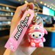 thumbnail image 1 of LLavero de Anime Sanrio Kawaii Hello Kitty, soporte colgante, llavero de coche, bolsa móvil, joyería colgante, juguetes para niños, regalo Fivean unisex, 1 of 2