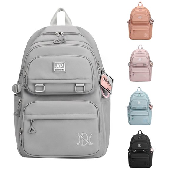 Gyujnb School Backpack, Large Capacity Lightweight Backpack with Spine and Stress for Daily Commute Travel Hiking Outdoor Activities, Backpack for School