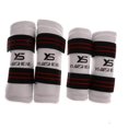 thumbnail image 3 of kurtrusly Taekwondo Shin Guard/Leg Protector + Arm Guard/Elbow Protector Set XL White, 3 of 5