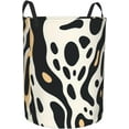 thumbnail image 2 of Cow Print Print Laundry Basket For Storage Bins Toy Bins Gift Baskets Bedroom Clothes Hamper, 2 of 8