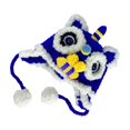 thumbnail image 3 of pitrice Animal Hat Cold Weather with Earflap Dance Ear Chinese Hat Lion for Protection, 3 of 6