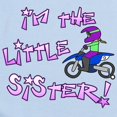 thumbnail image 2 of CafePress - MX Little Sister - Baby Light Bodysuit, Size Newborn - 24 Months, 2 of 4