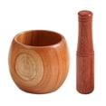 thumbnail image 2 of GUOOL Garlic Crusher Deepened Garlic Masher Set for Fresh Mustard Ginger M, 2 of 9