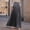Dark Gray, variant on Sentmoon Women's Skirts Elastic Waist Solid Color Pleated Business Skirts for Women Midi Length Long Skirts Beach Items Soft and Comfortable for Club, Date Night, and Party Occasions Red M