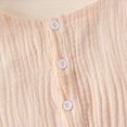 thumbnail image 5 of TOWED22 Infant Girls 2pcs Sweet Clothing Sets Sleeveless Tee and Shorts Lovely Summer Outfits Toddler Tank Top Clothes Pocket(Beige,2-3 Y), 5 of 9