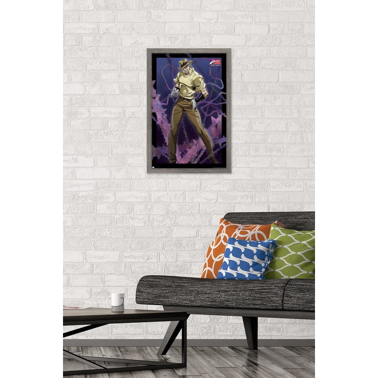 JoJo's Bizarre Adventure - Joseph and Hermit Purple Wall Poster